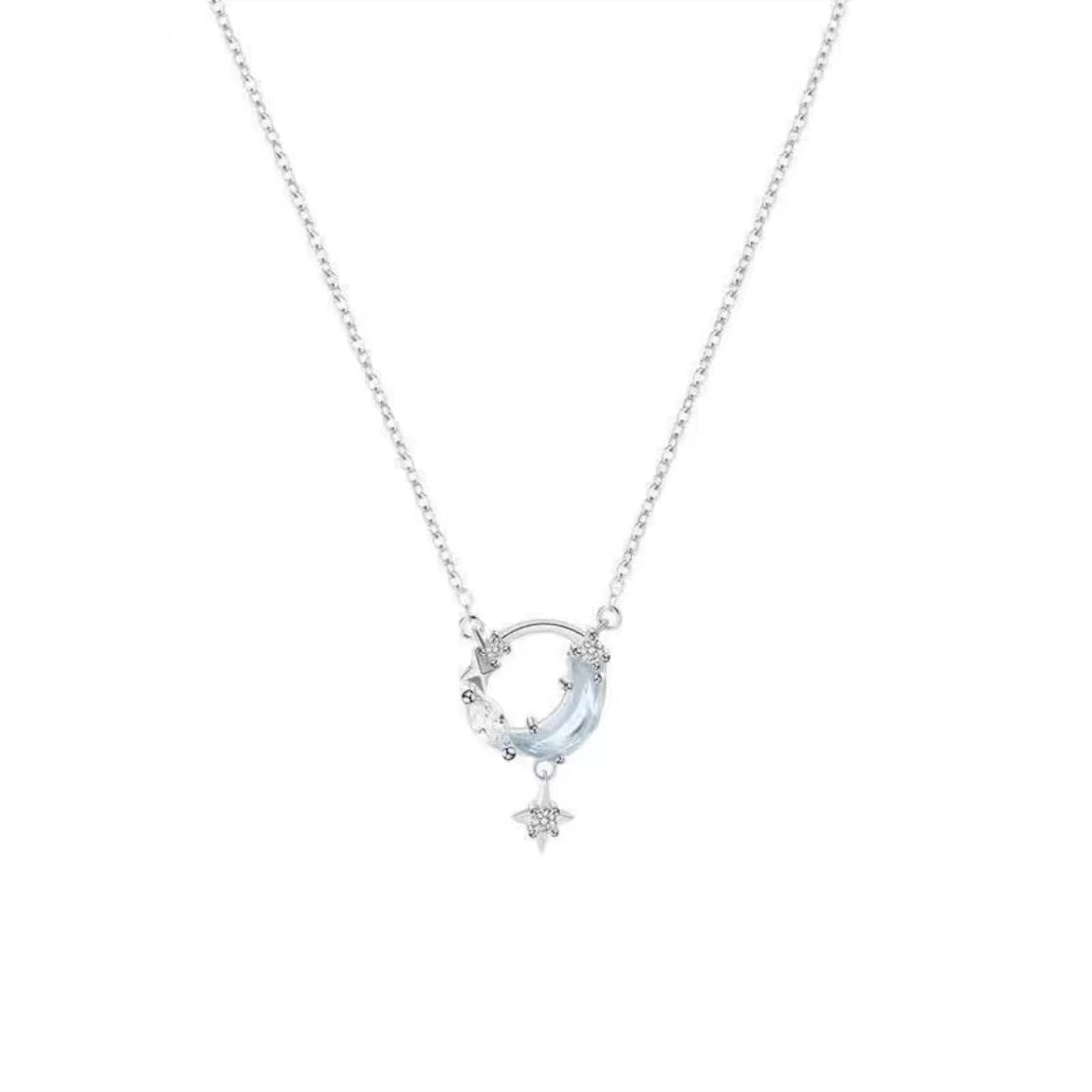 Trendy Star Moon Necklace