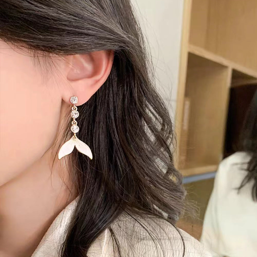 Trendy Long Fishtail Earrings